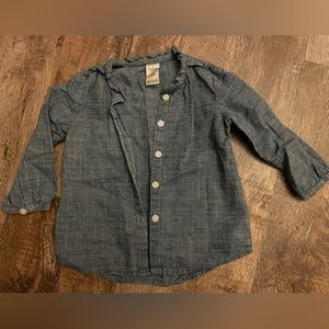 Light denim Oshkosh girls button down